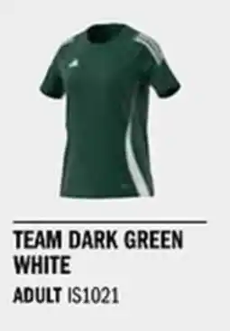 Sport Direct ADIDAS Jersey TIRO24 JSYW Team dark green White tilbud