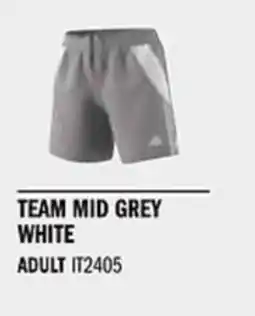 Sport Direct ADIDAS Short TIRO24 SHO W Team mid grey White tilbud