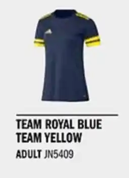 Sport Direct ADIDAS Jersey SQUA25 JSY W Team royal blue Team yellow tilbud