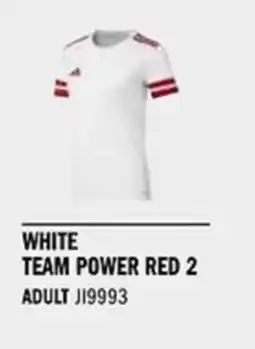 Sport Direct ADIDAS Jersey SQUA25 JSY W White Team power red 2 tilbud