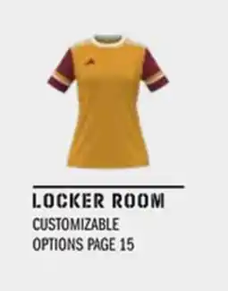 Sport Direct ADIDAS Jersey SQUA25 JSY W Locker room tilbud