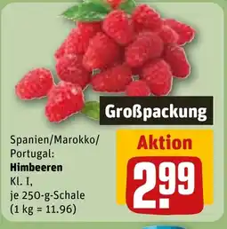 REWE DE Himbeeren tilbud