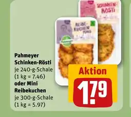REWE DE PAHMEYER Schinken-rösti tilbud