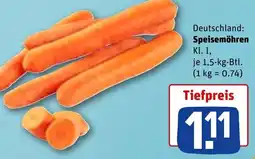 REWE DE Speisemöhren tilbud