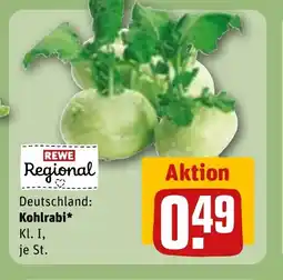 REWE DE Kohlrabi tilbud