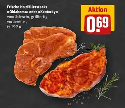 REWE DE Frische holzfällersteaks oklahoma oder kentucky tilbud