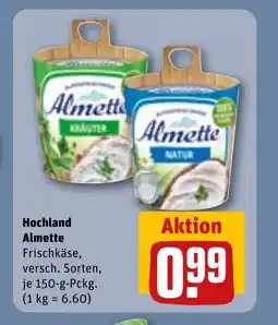 REWE DE HOCHLAND Almette tilbud