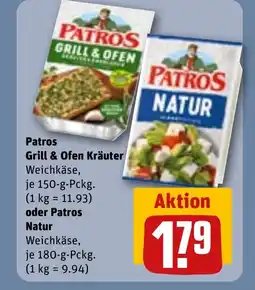 REWE DE PATROS Grill & ofen kräuter tilbud