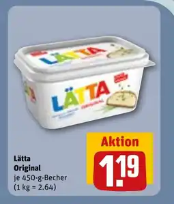 REWE DE LÄTTA Original tilbud