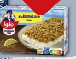 REWE DE IGLO Schlemmerfilet Bordelaise tilbud