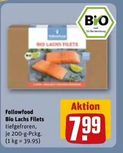 REWE DE Followfood Bio Lachs Filets tilbud