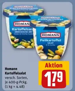 REWE DE HOMAN Kartoffelsalat tilbud