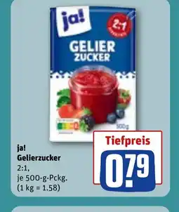 REWE DE JA! Gelierzucker tilbud