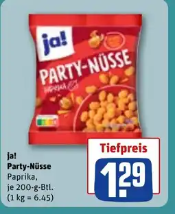 REWE DE JA! Party-Nüsse tilbud