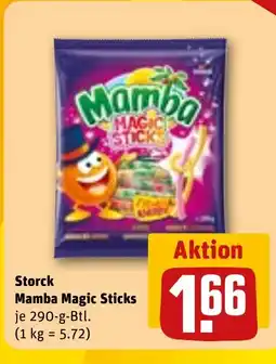 REWE DE Storck Mamba Magic Sticks tilbud