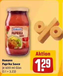 REWE DE HOMANN Paprika Sauce tilbud