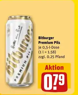 REWE DE Bitburger Premium Pils tilbud