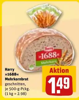 REWE DE Harry 1688 Mehrkornbrot tilbud