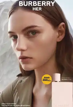 Scandlines Travel Shop BURBERRY FREE YOUR SPIRIT INTENSE tilbud