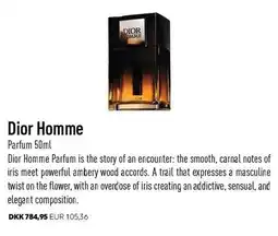 Scandlines Travel Shop Dior Homme 50 ml tilbud