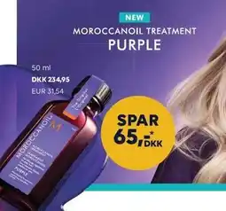 Scandlines Travel Shop MOROCCANOIL TREATMENT PURPLE tilbud