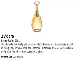 Scandlines Travel Shop J'Adore 50 ml tilbud