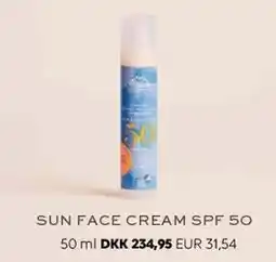 Scandlines Travel Shop RUDOLPH CARE SUN FACE CREAM SPF 50 tilbud
