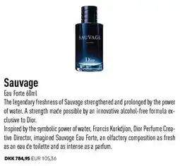 Scandlines Travel Shop Sauvage 60 ml tilbud