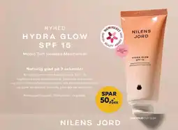 Scandlines Travel Shop NILENS JORD HYDRA GLOW SPF 15 tilbud