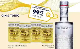 Scandlines Travel Shop THE BOTANIST 20 CL OG FEVER-TREE TONIC WATER 4x15 CL tilbud