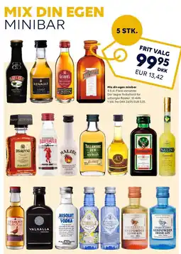 Scandlines Travel Shop Mix din egen minibar tilbud