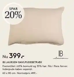 SengeSpecialisten IB LAURSEN GAVLPUDEBETRÆK tilbud