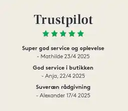 SengeSpecialisten Trustpilot tilbud