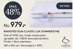 SengeSpecialisten RINGSTED DUN VLASSIC LUX SOMMERDYNE tilbud