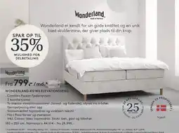 SengeSpecialisten WONDERLAND 412 W6 tilbud