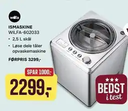 Skousen ISMASKINE tilbud