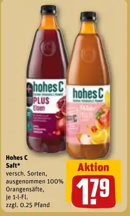 REWE DE Hohes C Saft tilbud