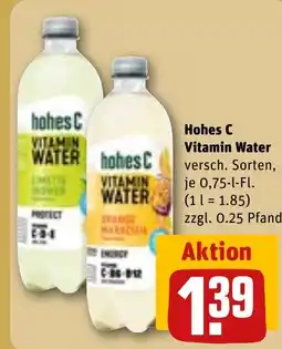 REWE DE Hohes C Vitamin Water tilbud