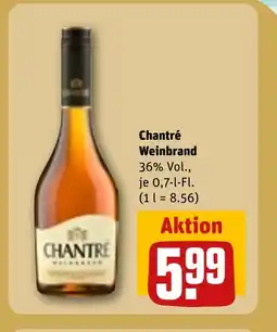 REWE DE CHANTRE Weinbrand tilbud