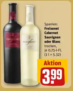 REWE DE Freixenet Cabernet Sauvignon oder Blanc tilbud