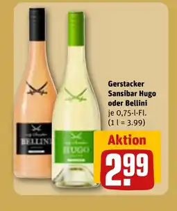 REWE DE Gerstacker Sansibar Hugo oder Bellini tilbud