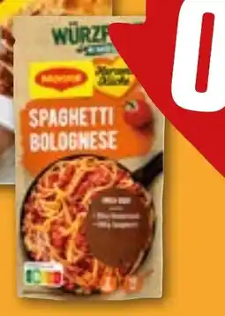 REWE DE MAGGI Herzensküche Würzpaste Spaghetti Bolognese tilbud