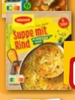 REWE DE MAGGI Appetit Suppe mit Rind tilbud