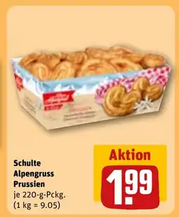 REWE DE Schulte Alpengruss Prussien tilbud