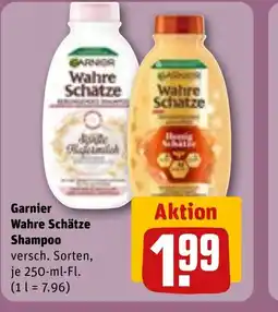 REWE DE GARNIER Wahre Schätze Shampoo tilbud