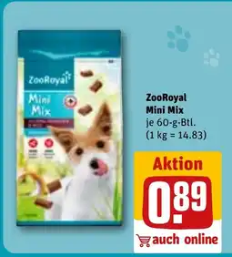 REWE DE ZooRoyal Mini Mix tilbud