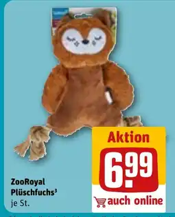 REWE DE ZooRoyal Plüschfuchs³ tilbud