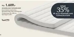 SENG SPAR 35% PÅ ALLE WONDERL AND TOPMADR ASSER tilbud