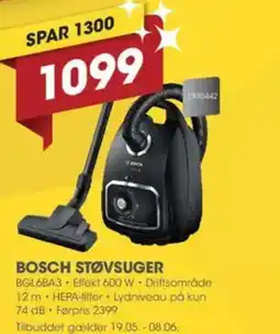 Punkt1 BOSCH STØVSUGER tilbud