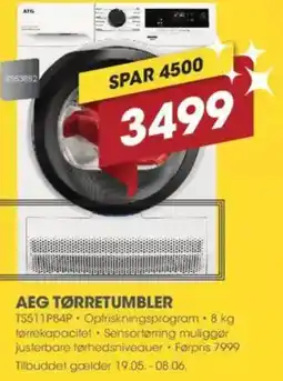 Punkt1 AEG TØRRETUMBLER tilbud